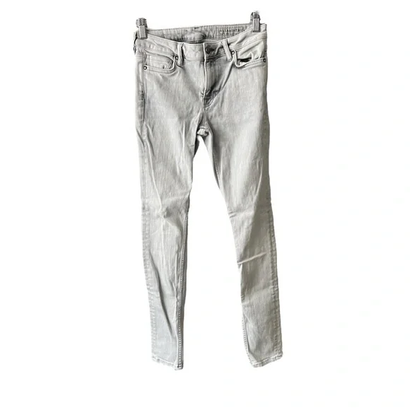 ALL SAINTS Mast Bleached Skinny Jeans Sz 28 - Picture 3 of 8
